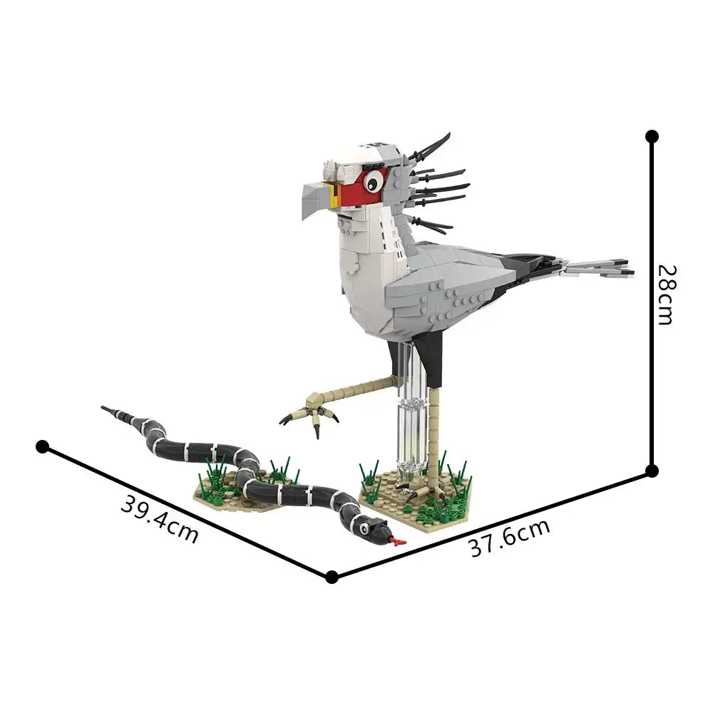MOC Raven Model Building Blocks Sets Clever Raven Black Bird 3D Home Ornament Assembly Brick STEM Toy Adult Christmas Gifts - ToylandEU
