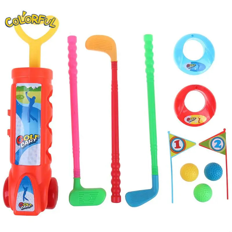 Children's Plastic Mini Golf Set for Outdoor Play - ToylandEU