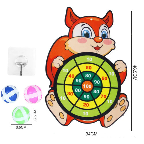 Montessori Dart Board Target Sports Game Toys For Children 2 3 4 Years ToylandEU.com Toyland EU