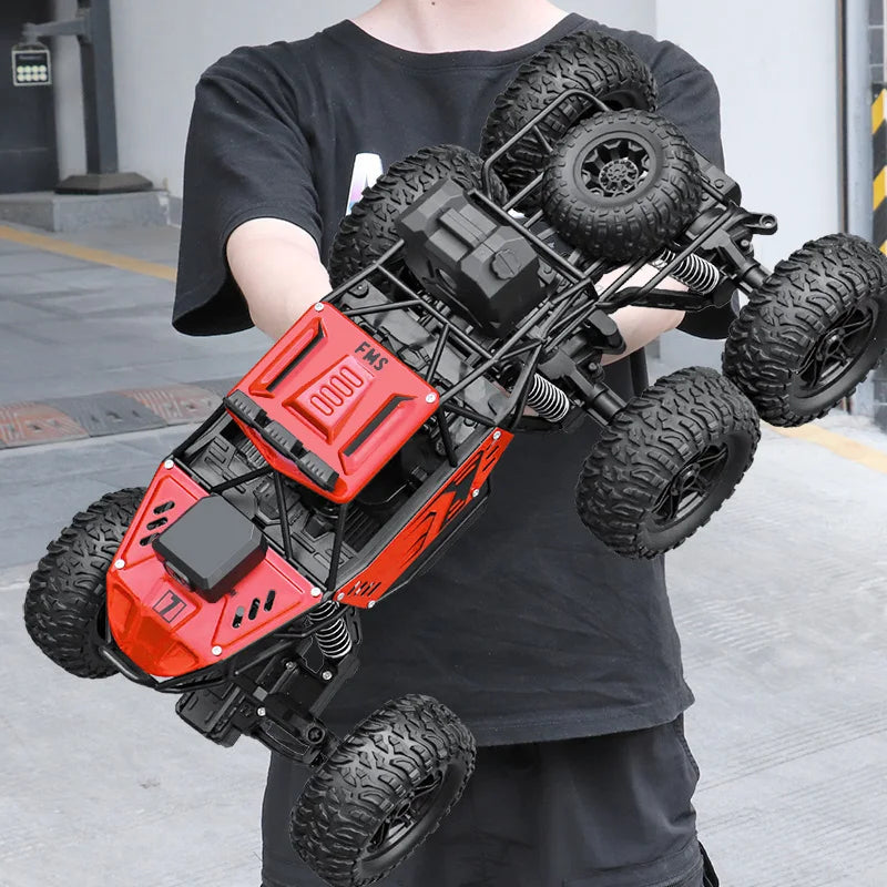 4x4 RC Car With LED Lights 2.4G Remote Controller Pro