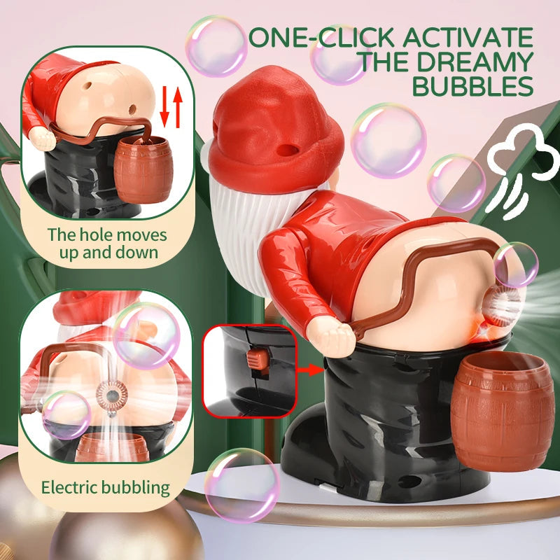 Santa Claus Bubble Blower for Kids and Pets - Indoor and Outdoor Fun - ToylandEU