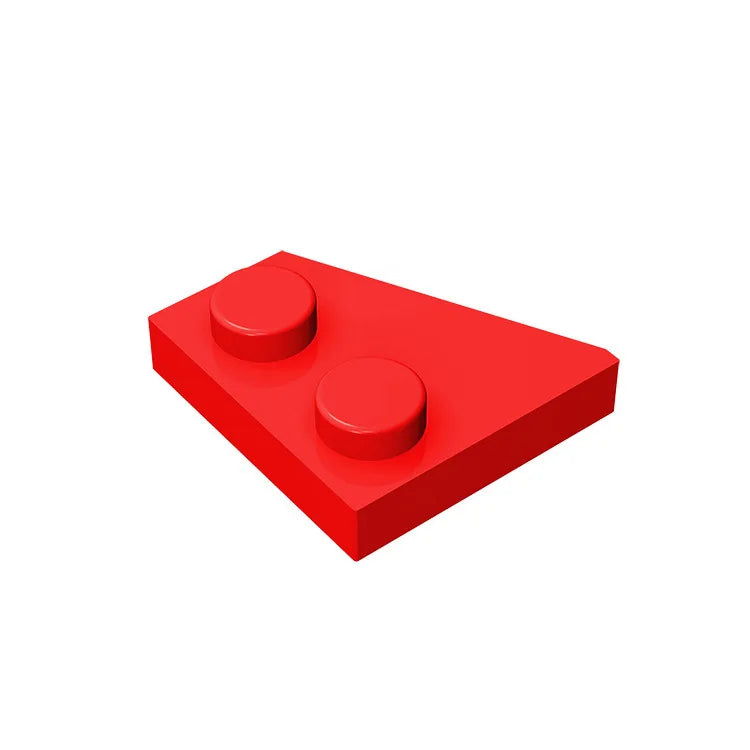 Building Block Plates | Plate 2X2 Wedge | Universal Bricks | Kids And Adults