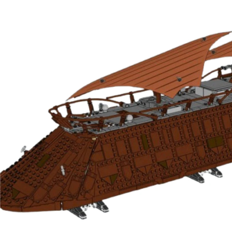 Yacht Model Building Blocks | 3942 Pieces | Toylandeu™