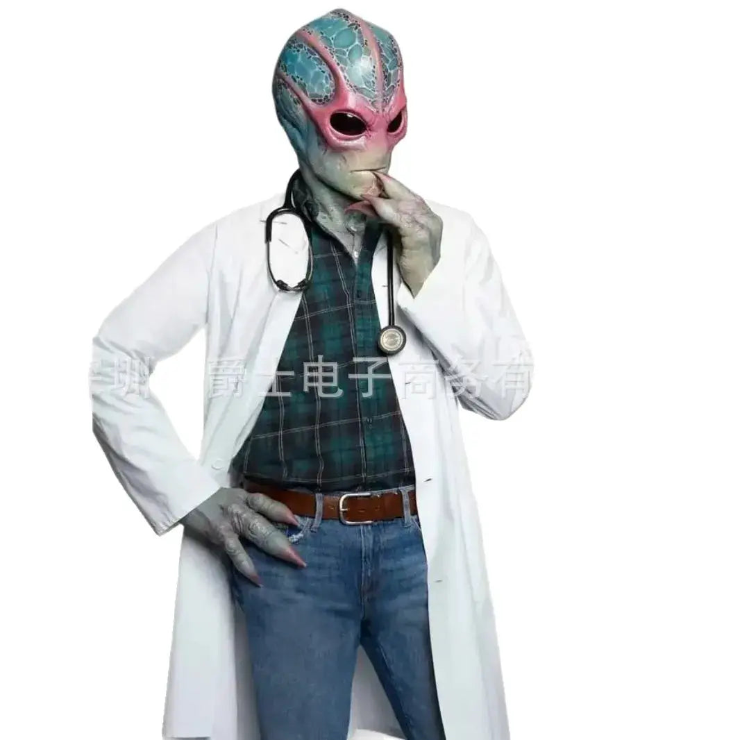 Alien Mask UFO UFO Props Halloween Horror Headset - ToylandEU