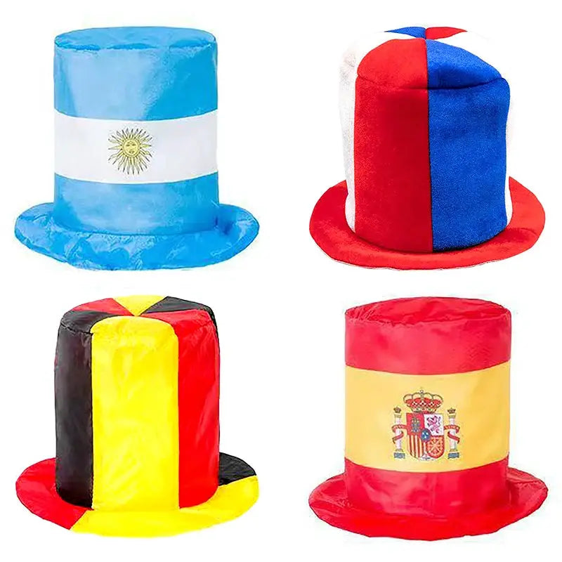 2026 Global Football Events National Team Flag Hat Soccer Tournament Fans Top Hat for Football Party Carnival and Celebrations - ToylandEU