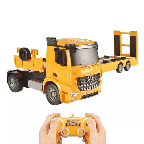 Remote Control Truck Model Arocs Construction Radio 1/20 Scale with Trailer ToylandEU.com Toyland EU