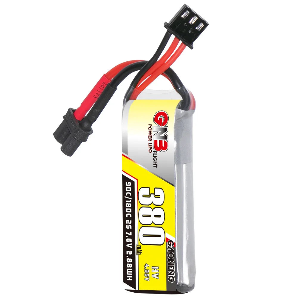 Original GNB 7.6v 380mAh 90c/180c Lipo Battery For Beta75X RC Toyland EU