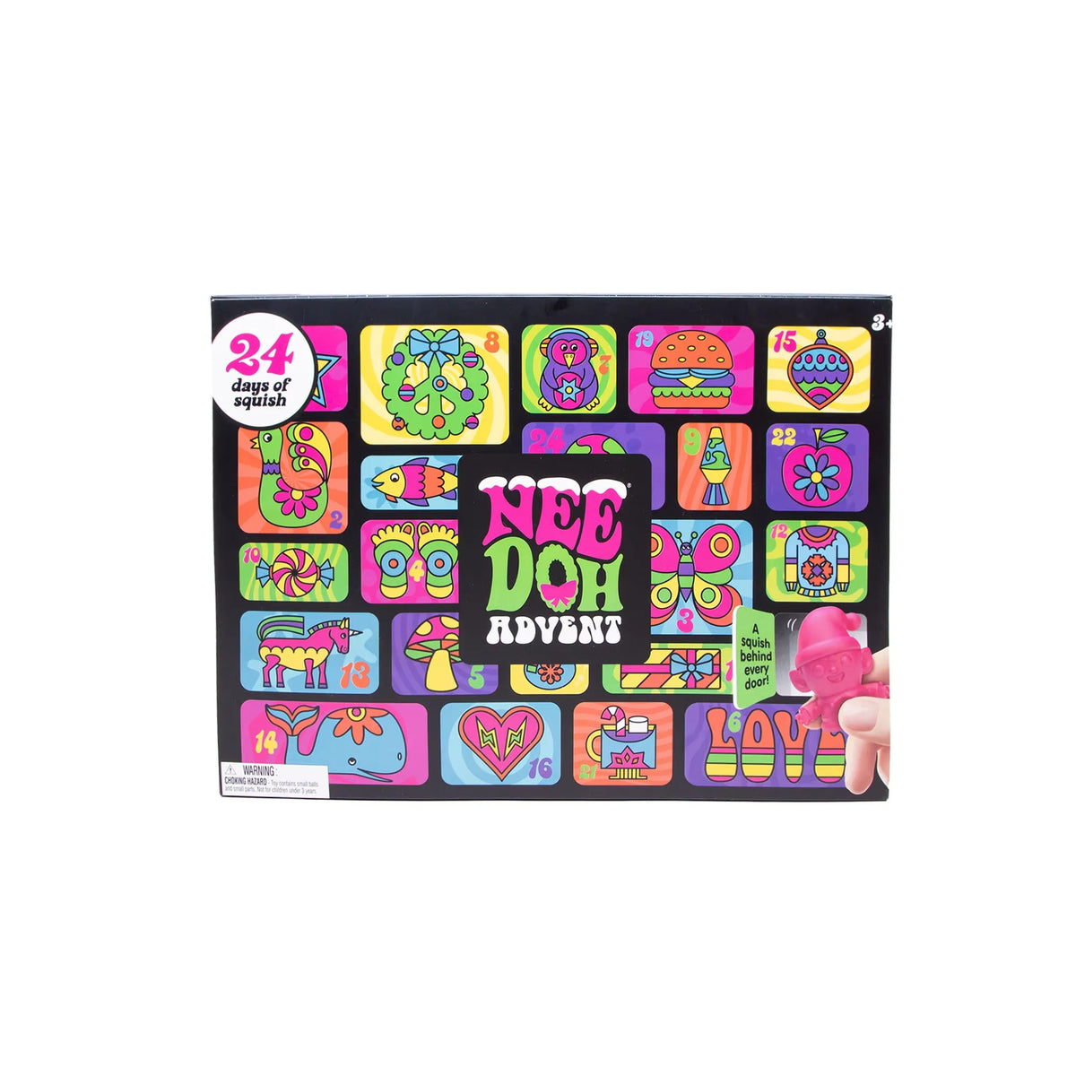 Advent Calendar | 2026 New 24 Piece 3D PVC Fidget Dolls | Surprise Countdown Calendar | New Year Gift