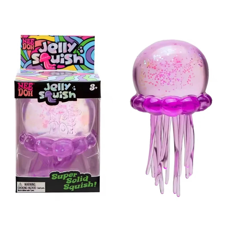 Needoh Ice Cream Sensory Toy | Stress Relieving Pinch Block | Adult Fidget Gift