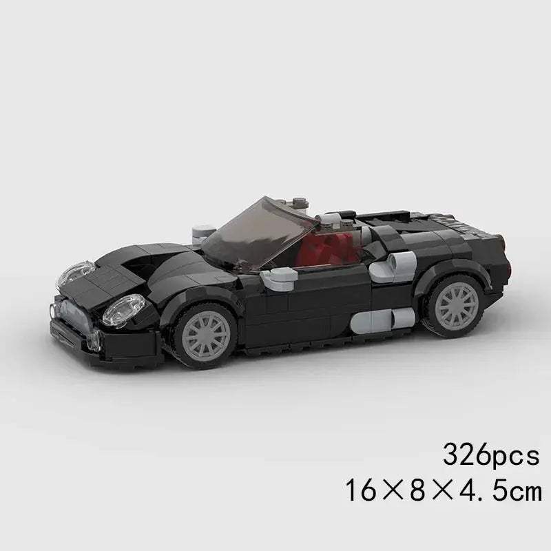 Miata MX5 Realistic Race Car Building Blocks Set For Collectors - ToylandEU