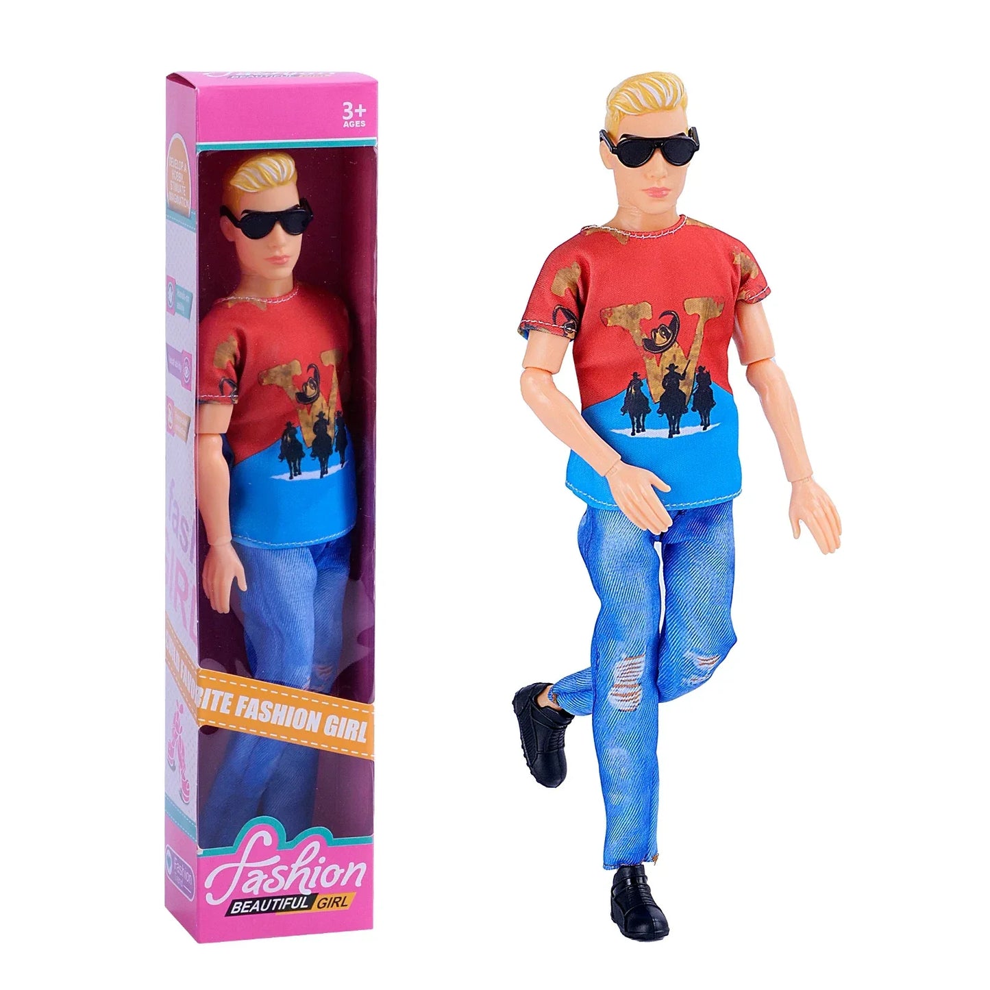 30cm BJD Doll With Moveable Joints And Deluxe Outfit