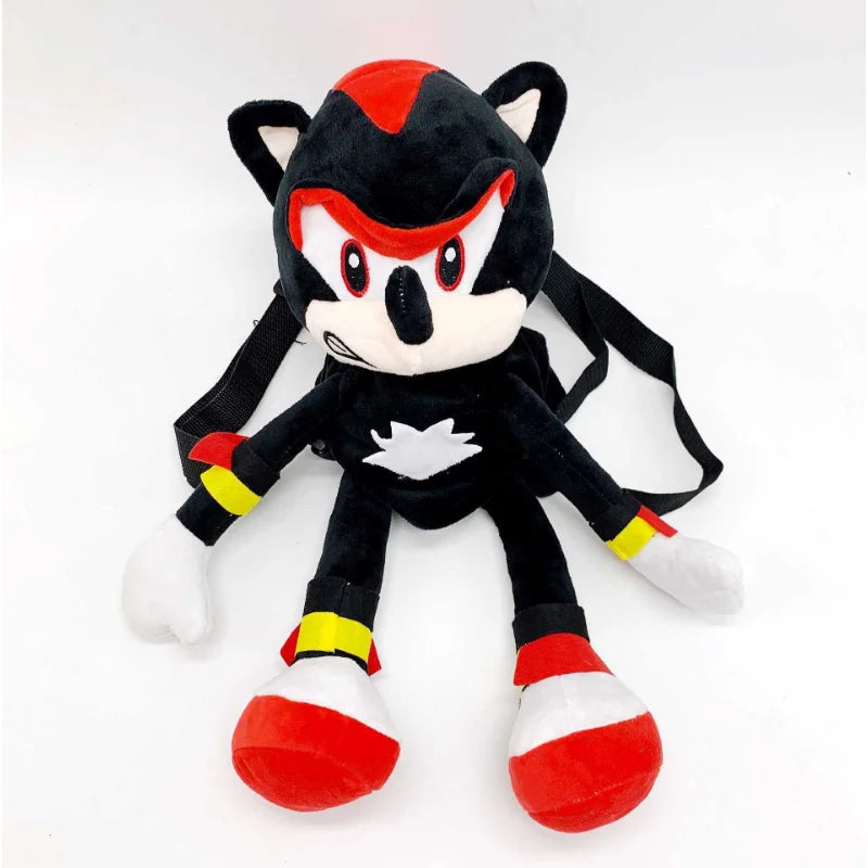 Sonic The Hedgehog Plush Backpack - 45cm Super Soft and Creative - ToylandEU