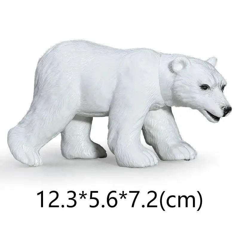 NEW Wild Animal Zoo Tiger Kangaroo Elephant Snake Bear Deer Koala Squirrel Model Figurine Collecta Toy Figures Gift for Children - ToylandEU