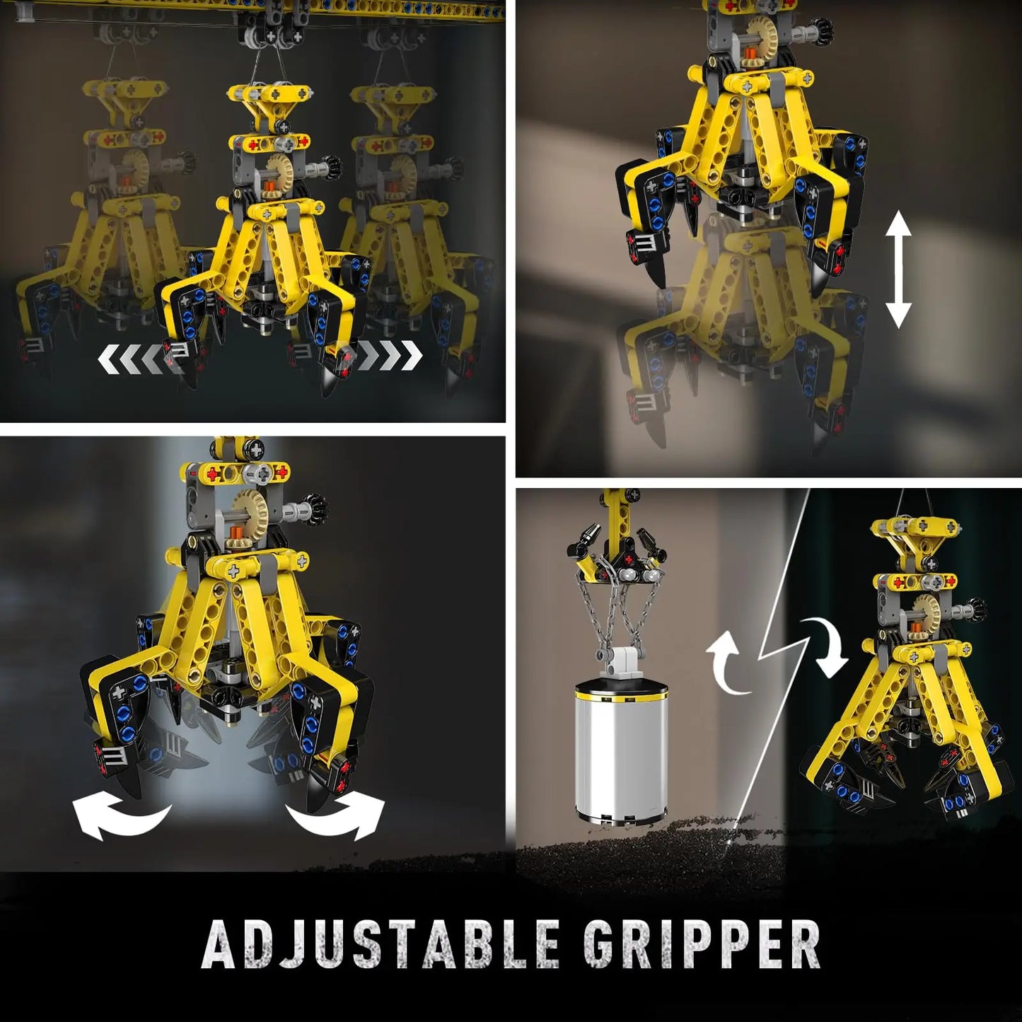 App Controlled Crawler Crane Building Kit For Adults