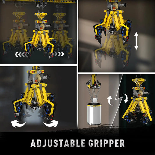App Controlled Crawler Crane Building Kit For Adults