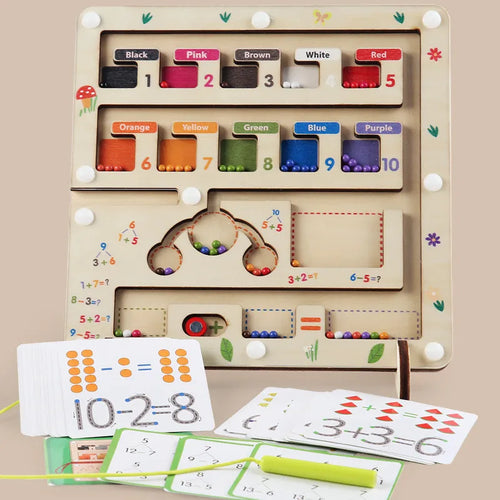 Colorful Magnetic Bead Game and Math Learning Toy for Kids ToylandEU.com Toyland EU