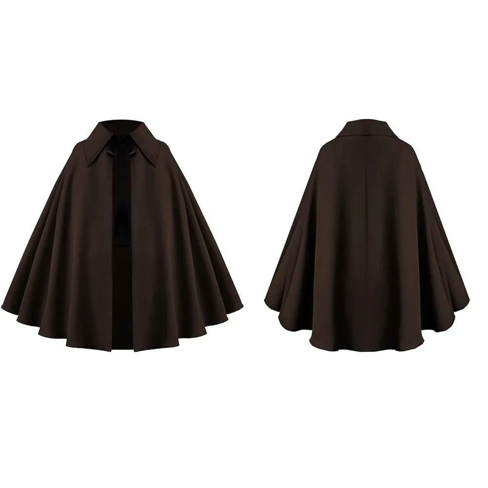 Authentic Medieval Cloak Cosplay Cape Costume For Women - ToylandEU