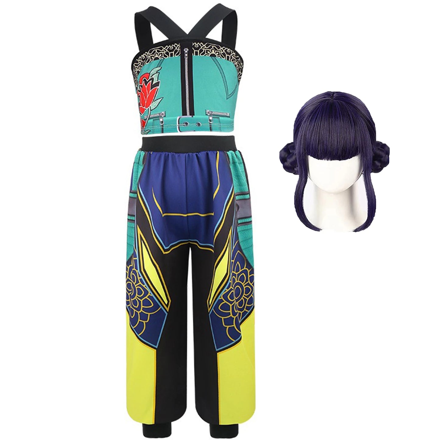 Girls Kpop Costume | Cotton Blend | Age 7 13 | Concert Stage Dress