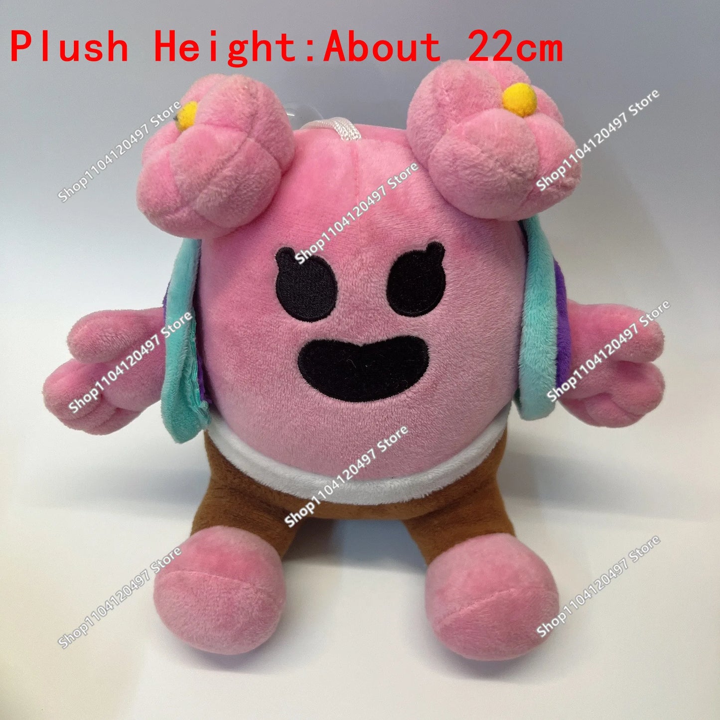 Plush Toy | Spike Plush 10cm-25cm | Brawler Cartoon Theme | Game Character