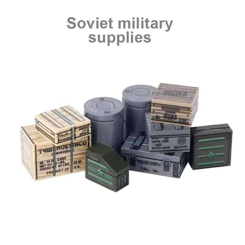 WWII Military Blocks | Compatible With Major Kits | Soldier Figures