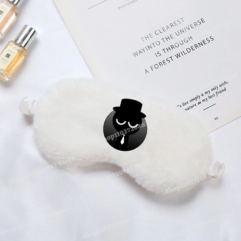 Plush Eye Mask | Breathable Soft Fabric | Game Theme | Unisex Adult Use
