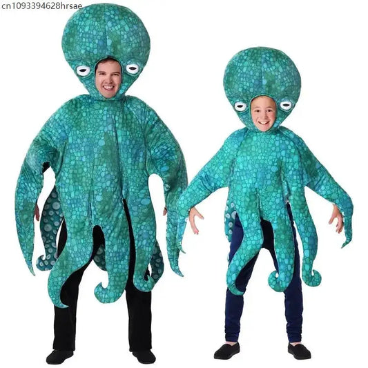 Halloween children's day stage performance show marine life animal deep sea color changing octopus costume - ToylandEU