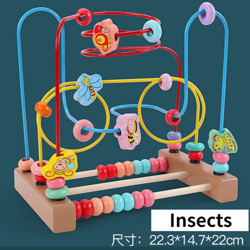 Montessori Bead Maze Abacus Math Puzzle for Early Learning ToylandEU.com Toyland EU