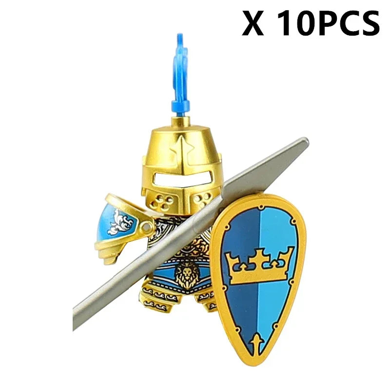 Building Block Set | Lego Compatible | Dragon Knights | Small Blocks