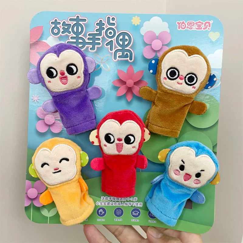 Animal Hand Puppets | Soft Plush | Classroom Storytelling | Preschool Kids