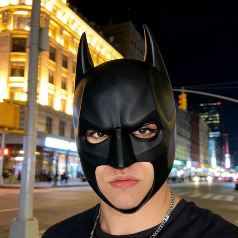 Bat Masquerade Mask | Latex Material | Full Face Mask | Adult One Size