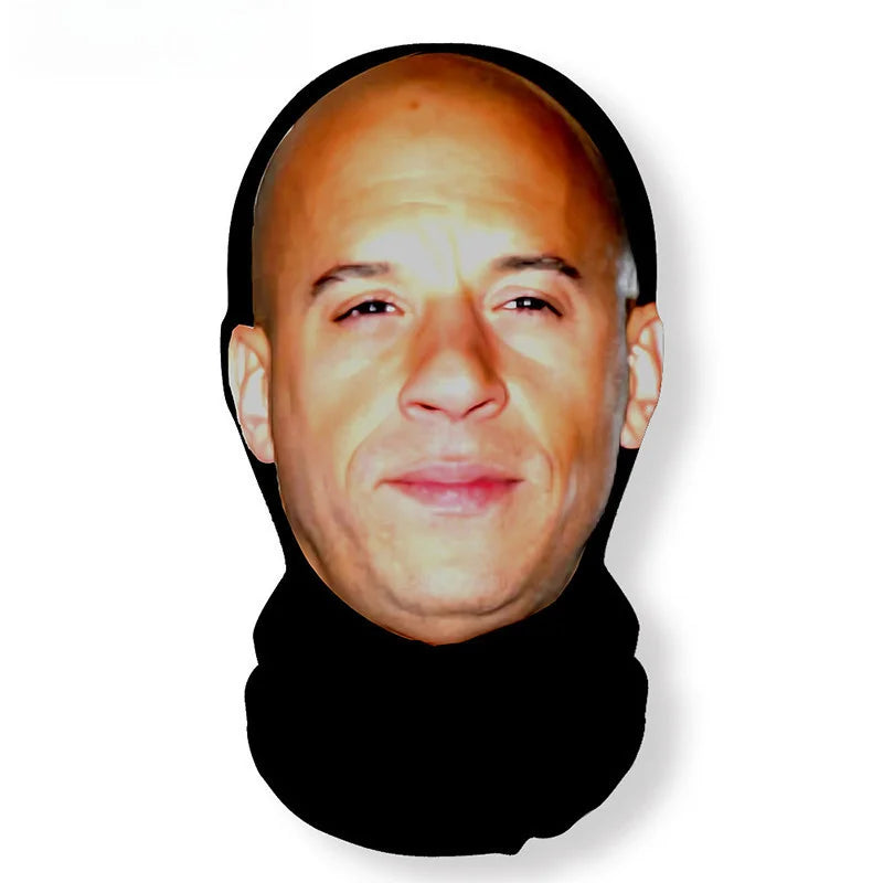 Full Face Mask | Nylon Polyester | Dustproof Cycling Cosplay | 23x40cm