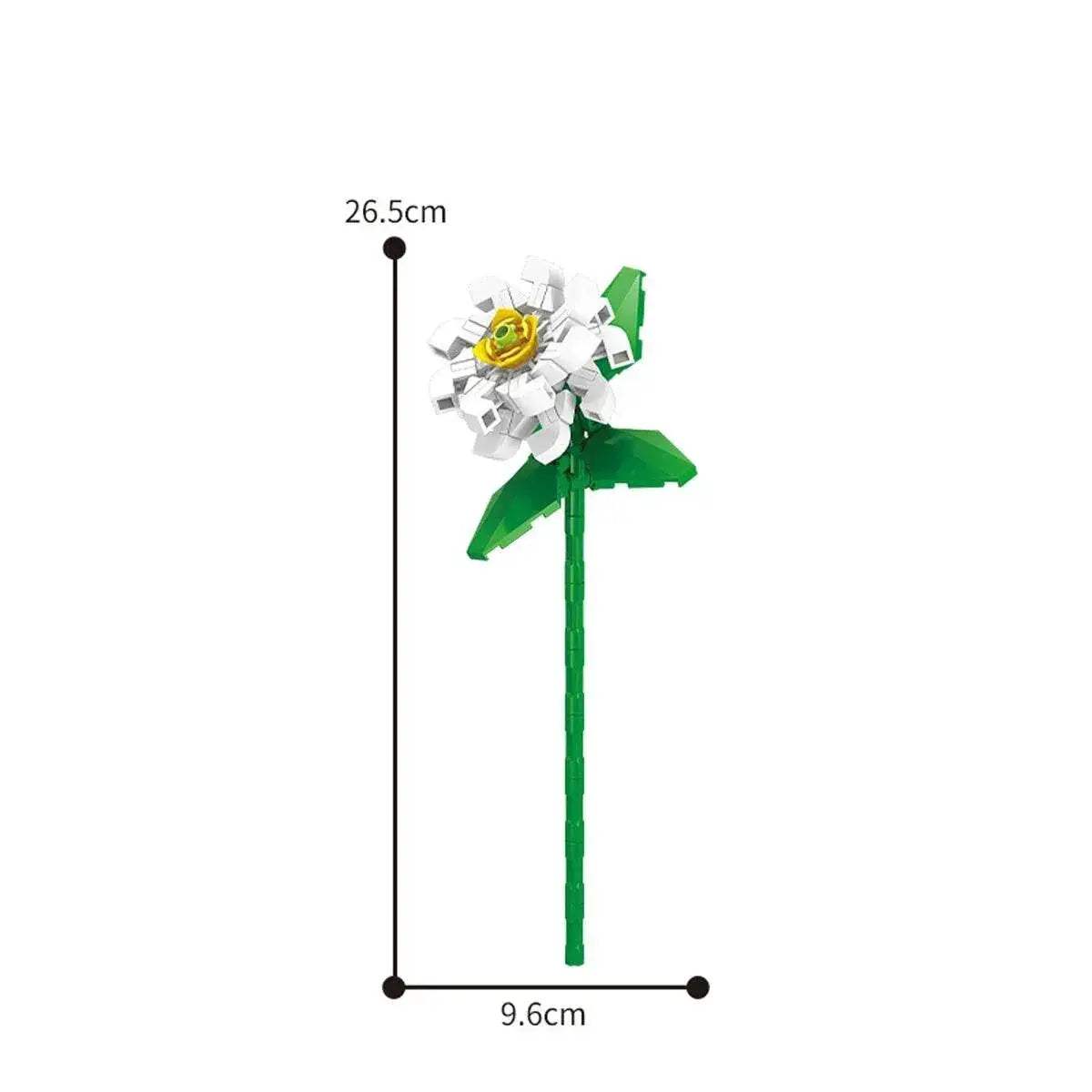 Eternal Block Flower Assembly Bouquet Desktop Decoration Toy - ToylandEU