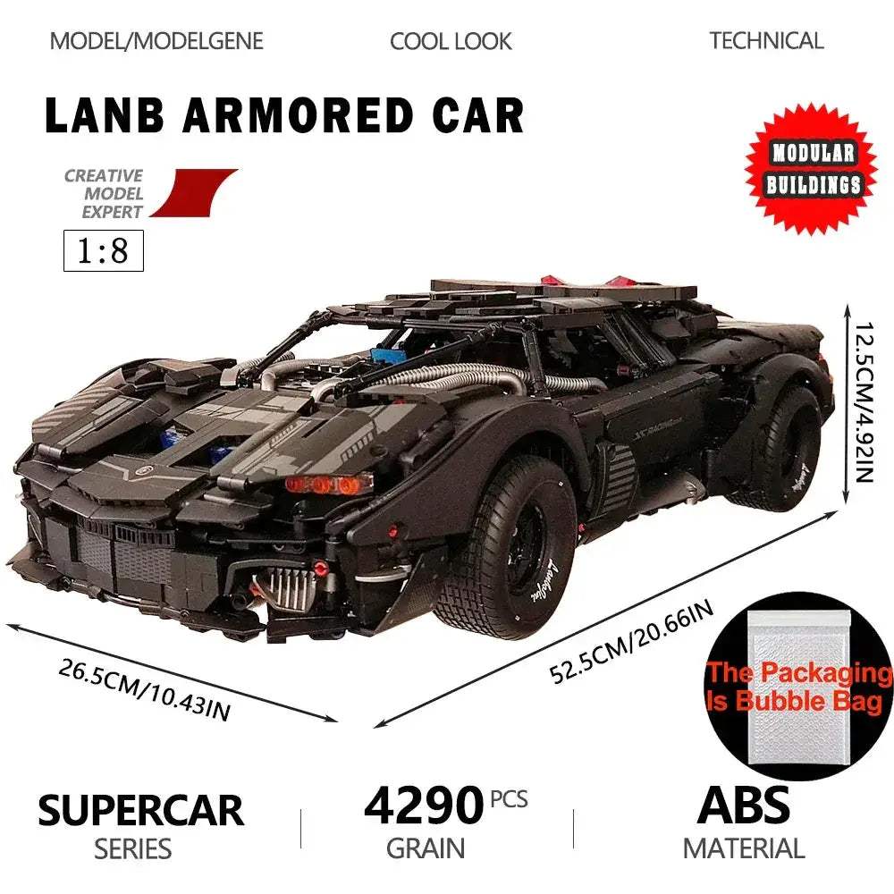 Sports Car Building Blocks Set For Kids Educational Gift Idea - ToylandEU