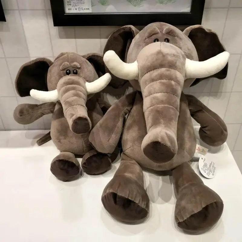 Safari Adventure Animal Plush Doll Set for Kids - 25cm Lifelike  -  ToylandEU™