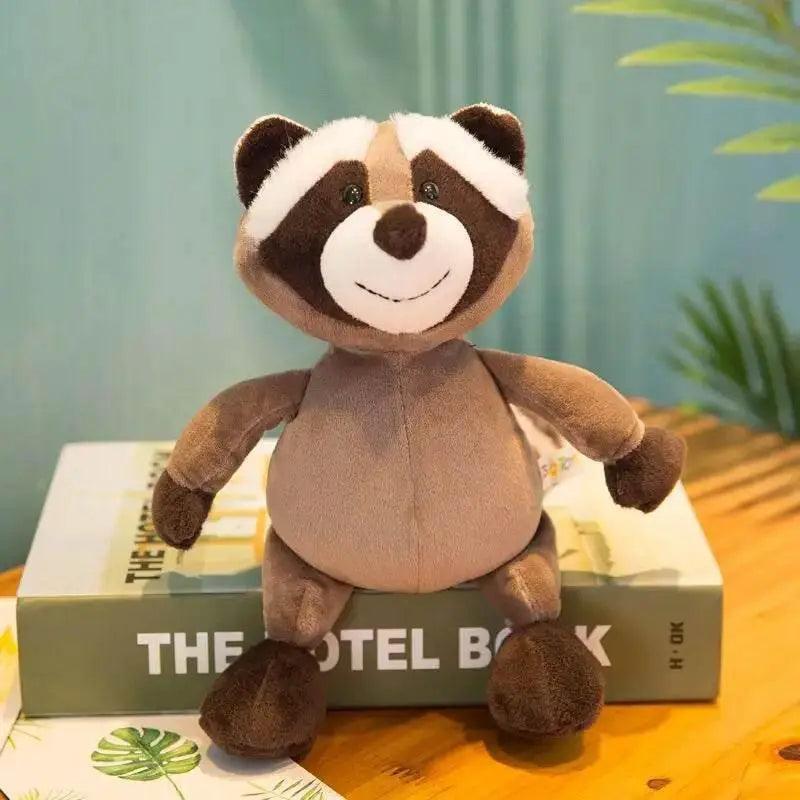  Safari Adventure Animal Plush Doll Set for Kids - 25cm Lifelike  -  ToylandEU™