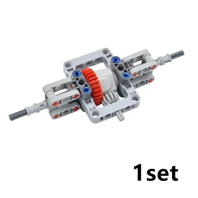 MOC Technical Tire Wheel Cross Hole Set Motorcycle Car Truck Wheels 44309 92402 32019 54120 11957 Construction Building Block - ToylandEU