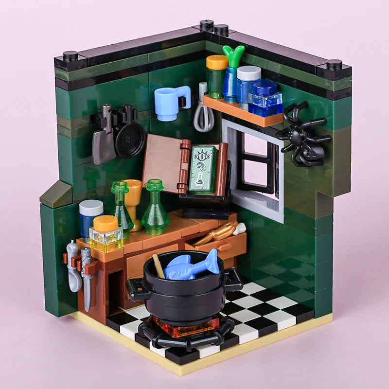 Building Blocks | Compatible With Lego | Medieval Furniture Set | For Kids