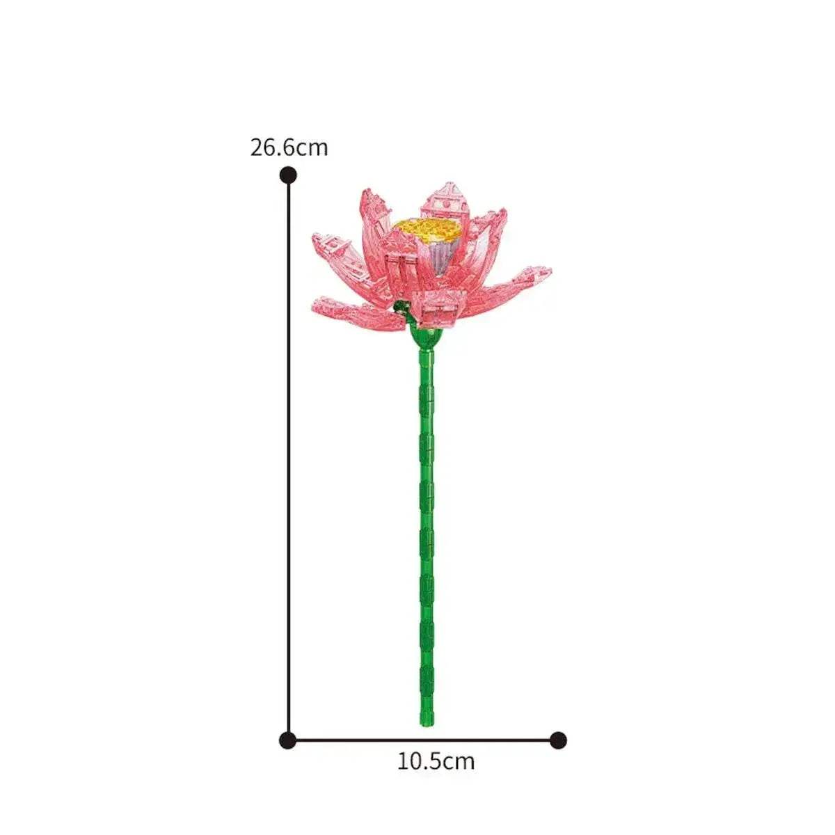 Eternal Block Flower Assembly Bouquet Desktop Decoration Toy - ToylandEU