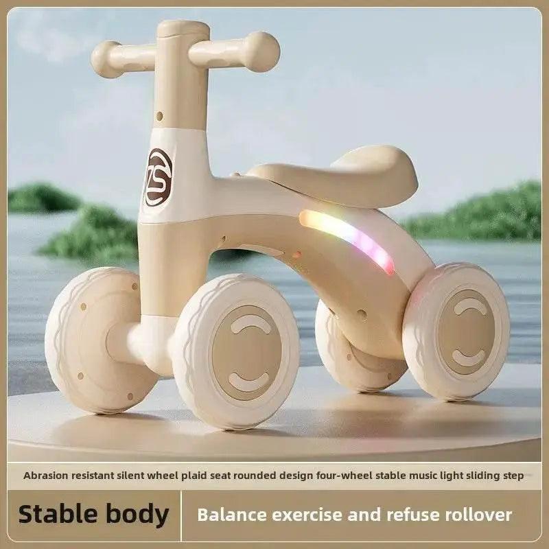  Safe Baby Balance Bike 4 Wheel Glide Toyland EU -  ToylandEU™