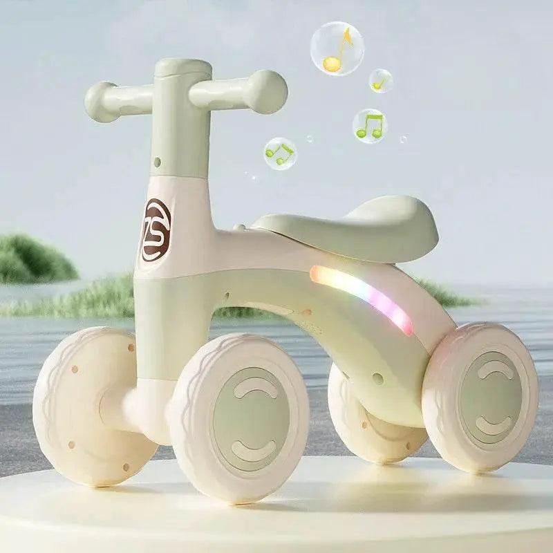  Safe Baby Balance Bike 4 Wheel Glide Toyland EU -  ToylandEU™