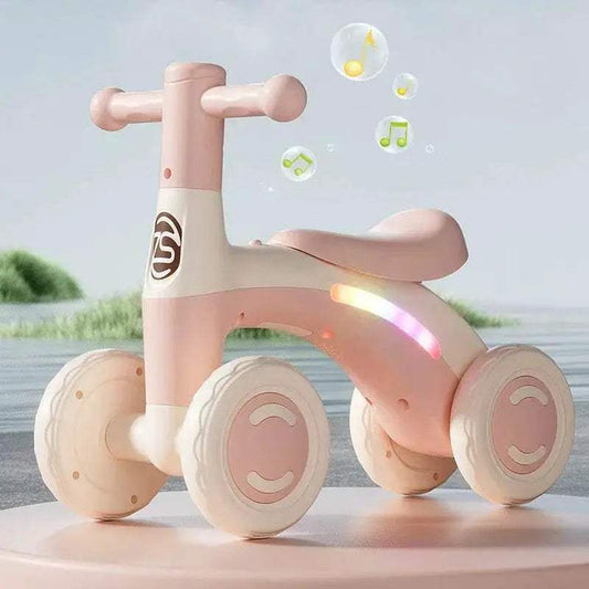  Safe Baby Balance Bike 4 Wheel Glide Toyland EU -  ToylandEU™