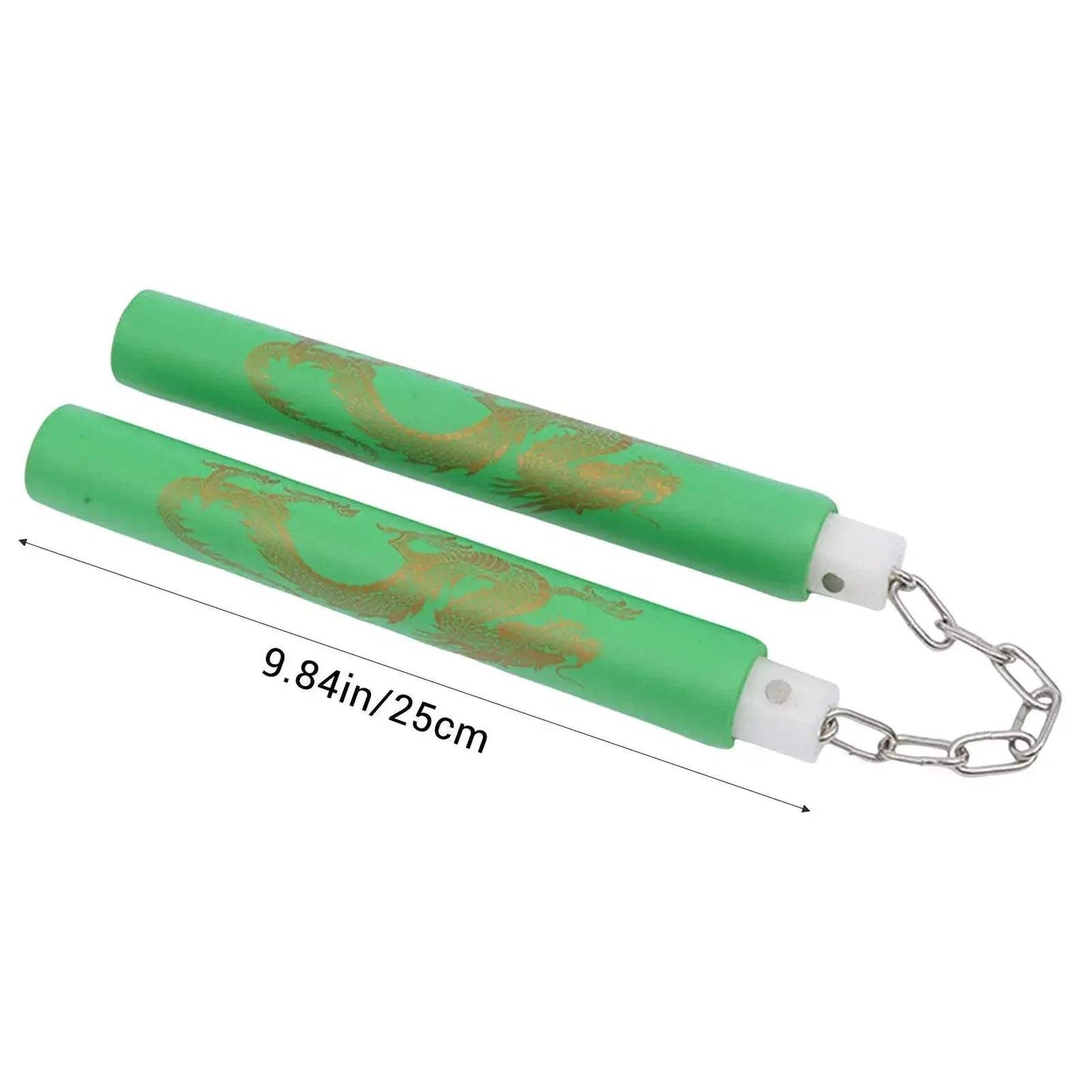 Safe Foam Rubber Nunchucks For Martial Arts Practice Indoors Outdoors - ToylandEU
