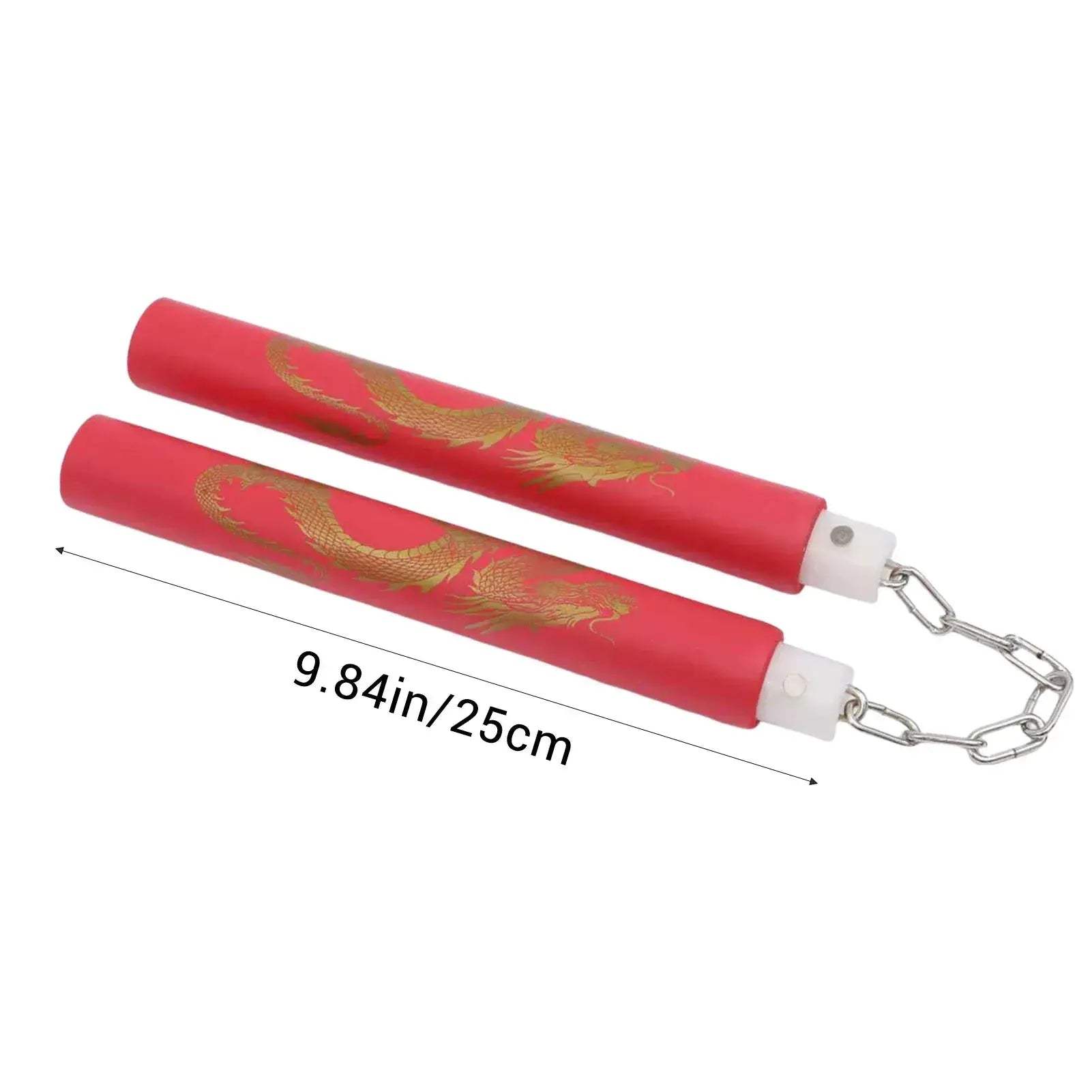 Safe Foam Rubber Nunchucks For Martial Arts Practice Indoors Outdoors - ToylandEU
