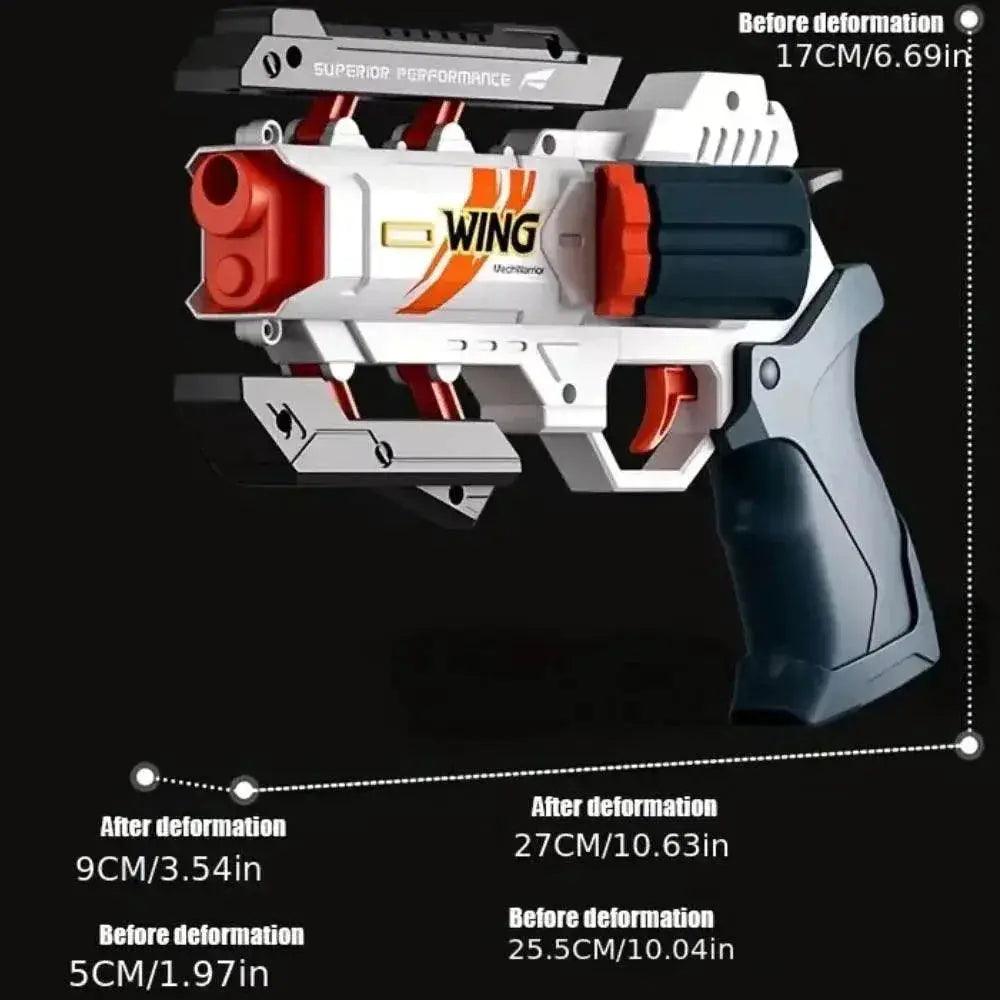  Safe Gun Toy Revolver For Kids Outdoor Shooting Game -  ToylandEU™