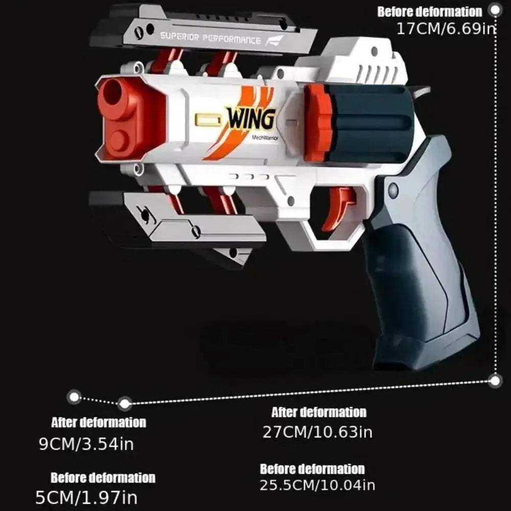  Safe Gun Toy Revolver For Kids Outdoor Shooting Game -  ToylandEU™