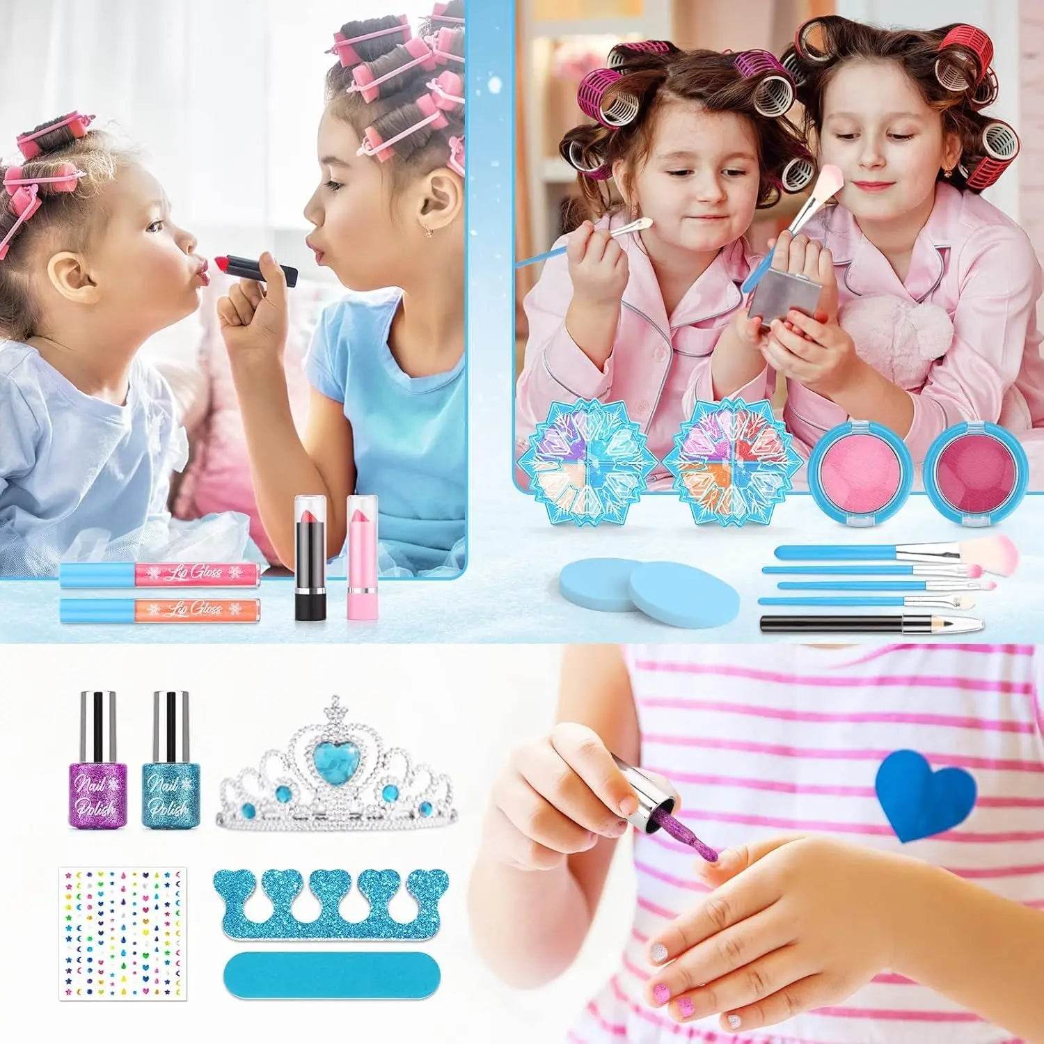 Safe Kids Makeup Kit Washable Real Makeup For Girls - ToylandEU