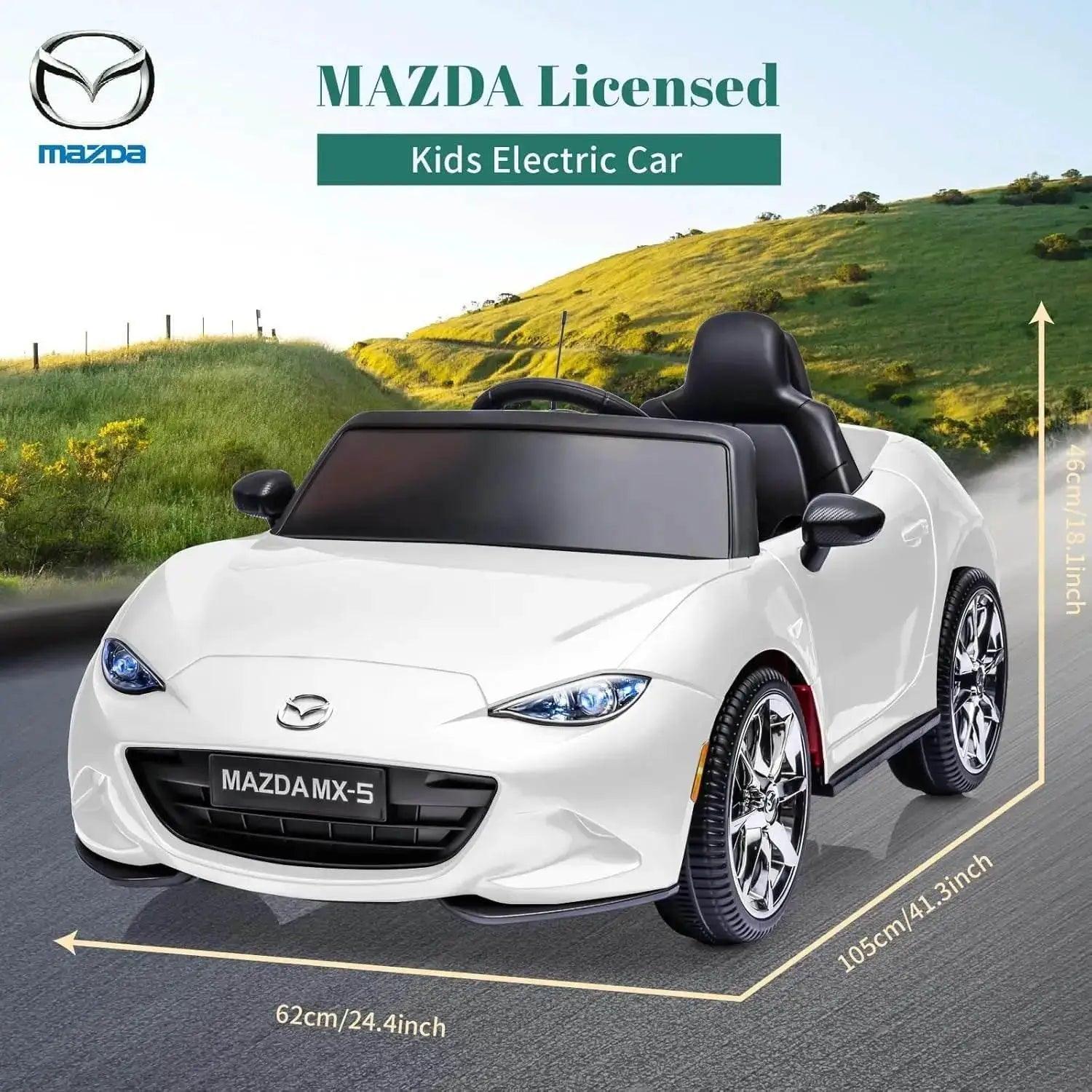  Safe Mazda Licensed Kids Ride On Car 4 Wheel Toyland EU -  ToylandEU™
