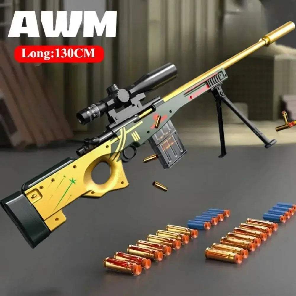Safe Soft Bullet Toy Gun For Outdoor Adventure Games - ToylandEU