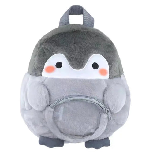 Adorable Grey Penguin Plush Backpack for Kids ToylandEU.com Toyland EU