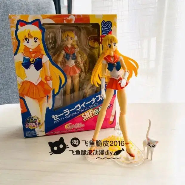 Sailor Moon PVC Action Figure SHF Tsukino Usagi Movable - ToylandEU